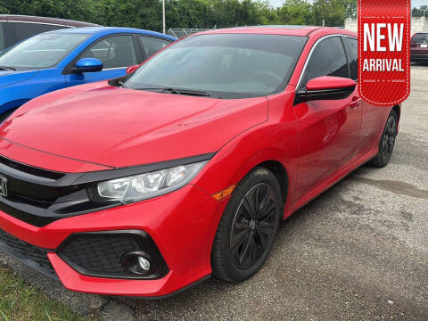2017 Honda Civic for sale at Auto Center of Columbus in Columbus OH