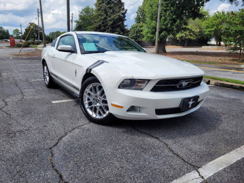 2012 Ford Mustang for sale at CORTEZ AUTO SALES INC in Marietta GA