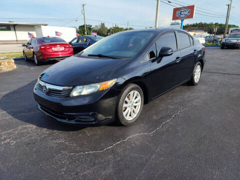 2012 Honda Civic for sale at St Marc Auto Sales in Fort Pierce FL