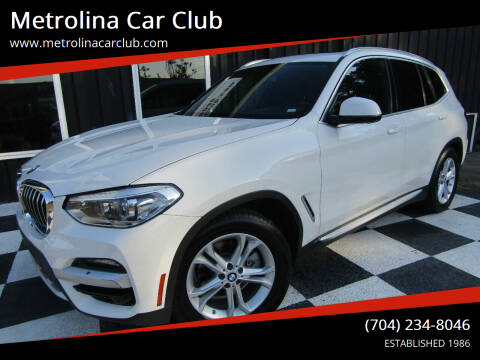 2020 BMW X3 for sale at Metrolina Car Club in Stallings NC