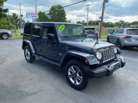 2016 Jeep Wrangler Unlimited Sahara