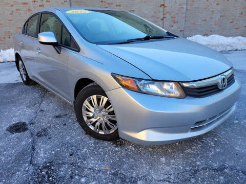2012 Honda Civic for sale at GTR Auto Solutions in Newark NJ