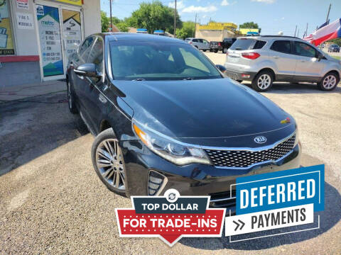 2018 Kia Optima for sale at SOLOAUTOGROUP in Mckinney TX