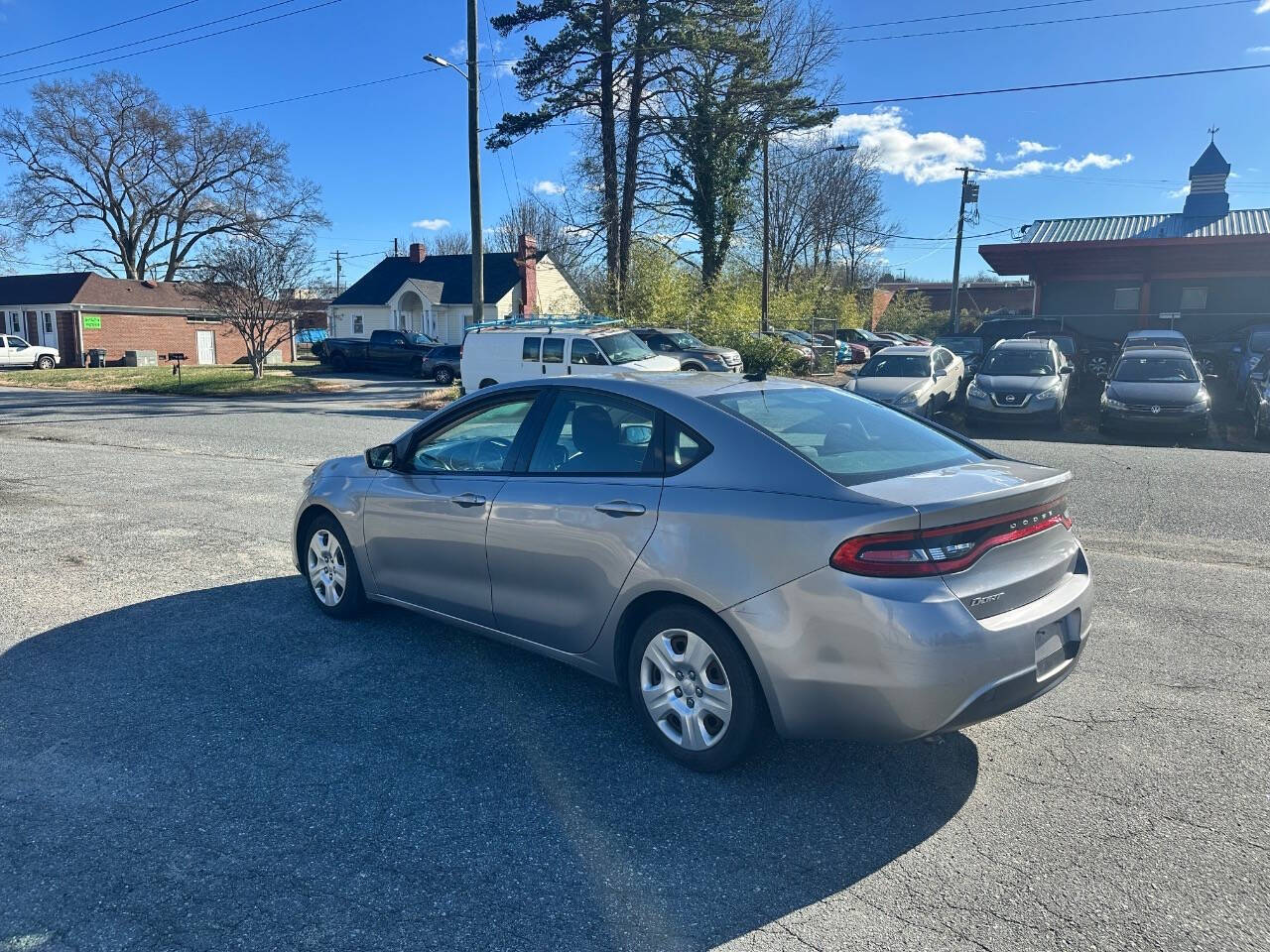 2016 Dodge Dart for sale at Concord Auto Mall in Concord, NC