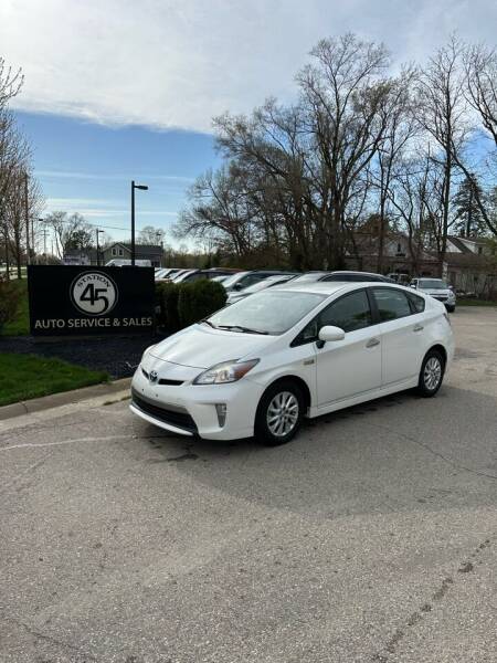 2012 Toyota Prius Plug-in Hybrid for sale at Station 45 AUTO REPAIR AND AUTO SALES in Allendale MI