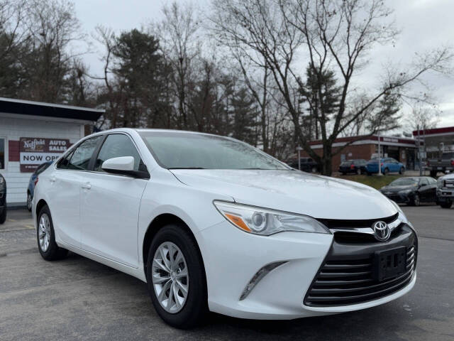 2016 Toyota Camry for sale at Nutfield Petroleum in Londonderry, NH