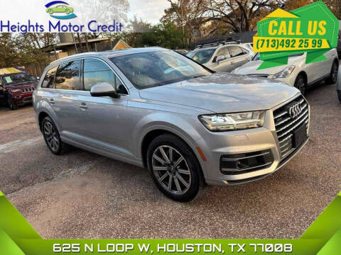 2018 Audi Q7 for sale at Heights Motor Credit in Houston TX