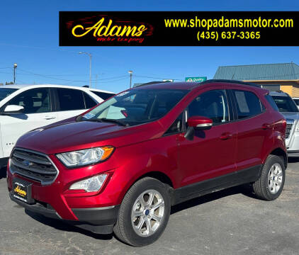 2021 Ford EcoSport for sale at Adams Motors in Price UT