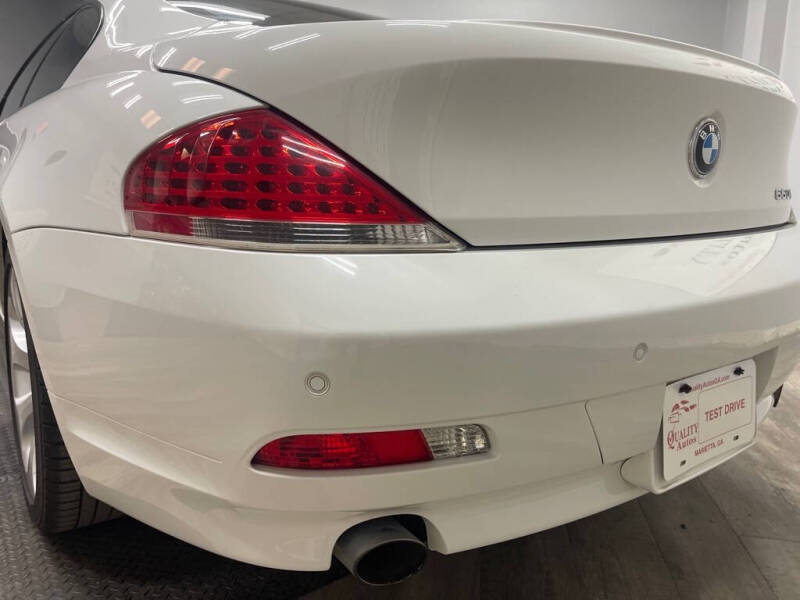 2007 BMW 6 Series 650i
