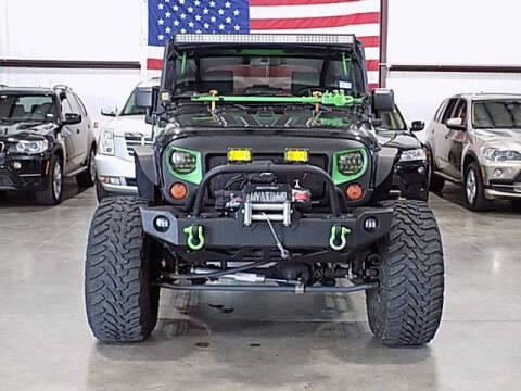 2010 Jeep Wrangler Unlimited for sale at Texas Motor Sport in Houston TX