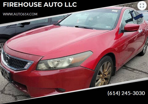 2008 Honda Accord for sale at FIREHOUSE AUTO LLC in Canal Winchester OH