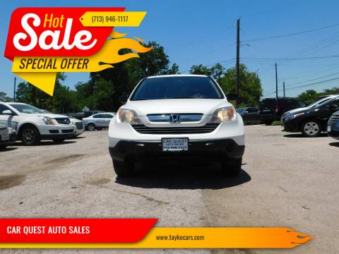 2008 Honda CR-V for sale at CAR QUEST AUTO SALES in Houston TX