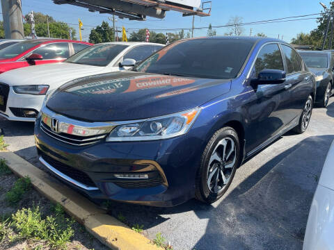 2016 Honda Accord for sale at America Auto Wholesale Inc in Miami FL
