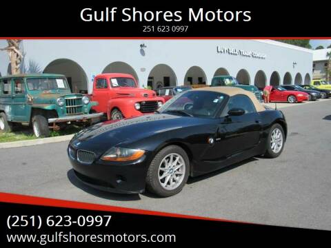 2004 BMW Z4 for sale at Gulf Shores Motors in Gulf Shores AL