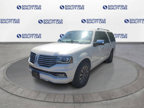 2015 Lincoln Navigator L for sale at SOUTHFIELD QUALITY CARS in Detroit MI