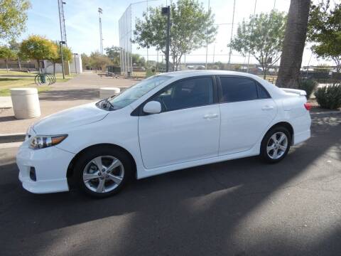 2013 Toyota Corolla for sale at J & E Auto Sales in Phoenix AZ