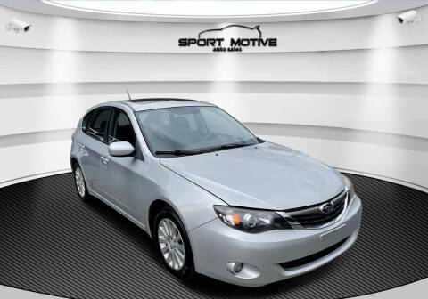 2009 Subaru Impreza for sale at Sport Motive Auto Sales in Seattle WA