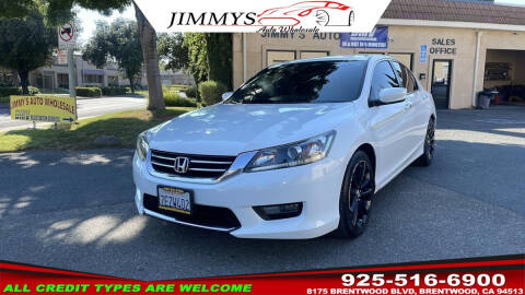 2014 Honda Accord for sale at JIMMY'S AUTO WHOLESALE in Brentwood CA