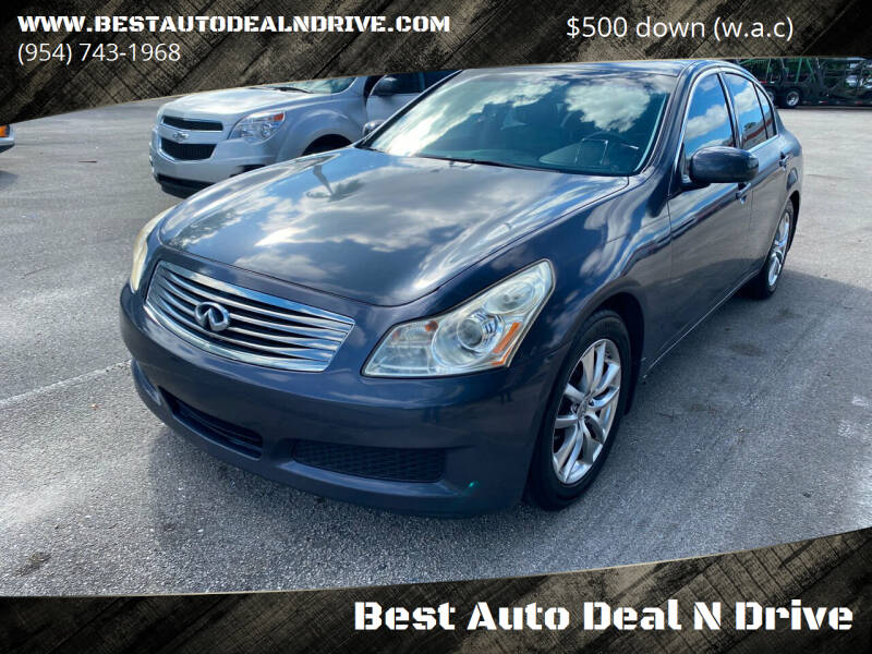 2007 Infiniti G35 for sale at Best Auto Deal N Drive in Hollywood FL