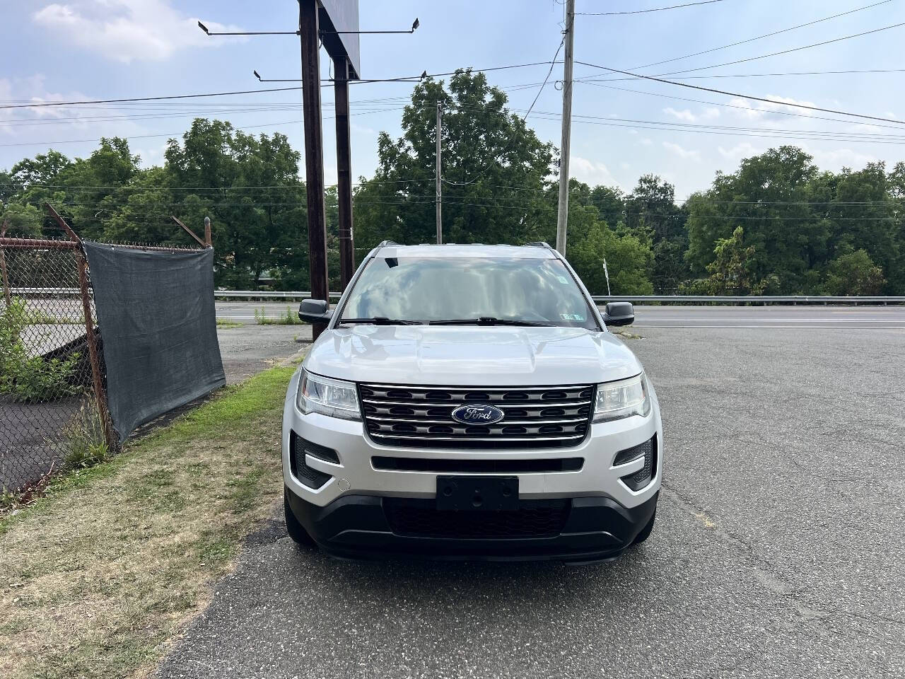 Silver 2016 Ford Explorer Base AWD Base 4dr SUV 1