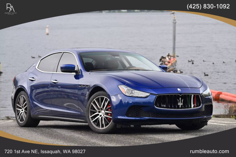 2015 Maserati Ghibli S Q4