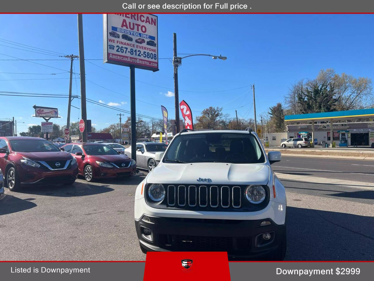 2016 Jeep Renegade for sale at American Auto Bristol Inc in Bristol, PA