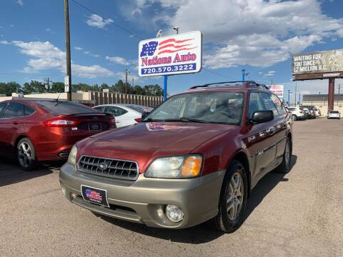 2004 Subaru Outback for sale at Nations Auto Inc. II in Denver CO