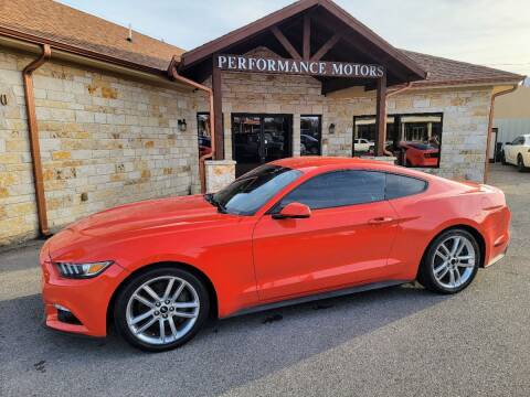 2016 Ford Mustang for sale at Performance Motors Killeen Second Chance in Killeen TX