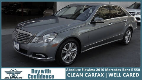 2010 Mercedes-Benz E-Class for sale at ASAL AUTOSPORTS in Corona CA