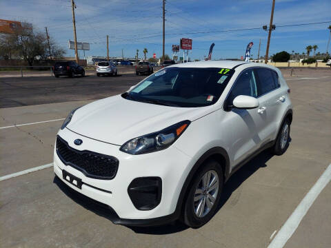 2017 Kia Sportage for sale at Century Auto Sales in Apache Junction AZ