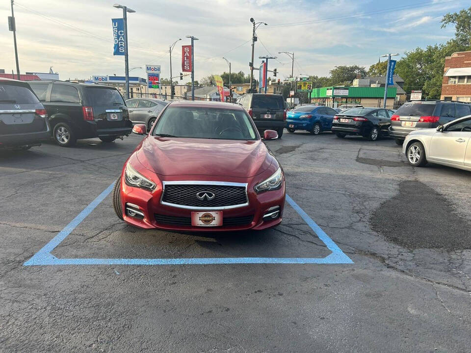 2015 INFINITI Q50 for sale at Chicago Auto House in Chicago, IL