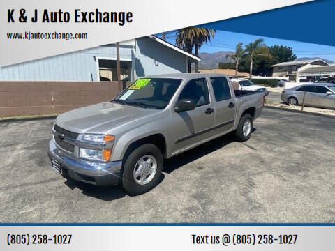 2006 Chevrolet Colorado for sale at K & J Auto Exchange in Santa Paula CA