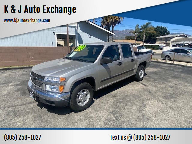 2006 Chevrolet Colorado for sale at K & J Auto Exchange in Santa Paula CA