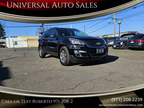 2017 Chevrolet Traverse for sale at Universal Auto Sales in Salem OR