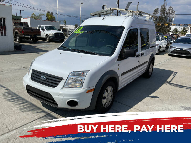 2010 Ford Transit Connect for sale at CALIFORNIA AUTO FINANCE GROUP in Fontana CA