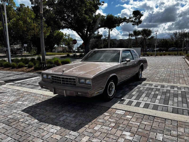 1984 Chevrolet Monte Carlo for sale at Eastside Auto Brokers LLC in Fort Myers FL