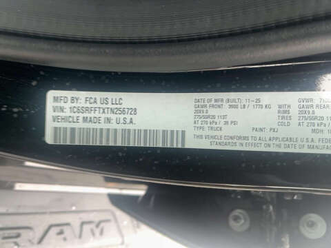 2026 RAM 1500 Big Horn