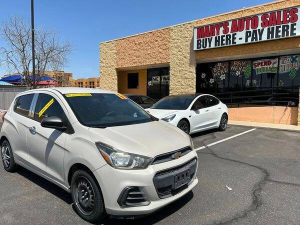 Champagne 2017 Chevrolet Spark LS CVT LS CVT 4dr Hatchback 1