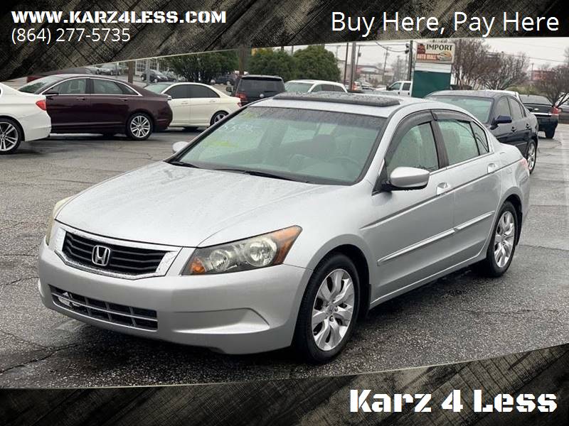 2009 Honda Accord for sale at Karz 4 Less in Greenville SC