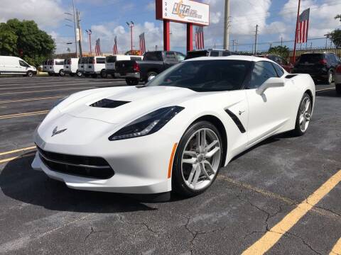 2019 Chevrolet Corvette for sale at LKG Auto Sales Inc in Miami FL