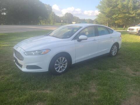 2015 Ford Fusion for sale at Moulder's Auto Sales in Macks Creek MO