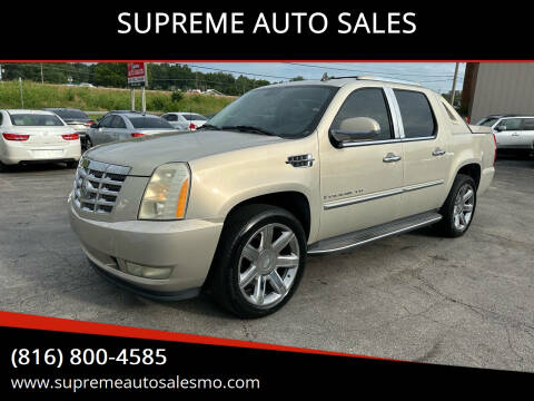 2007 Cadillac Escalade EXT for sale at SUPREME AUTO SALES in Grandview MO