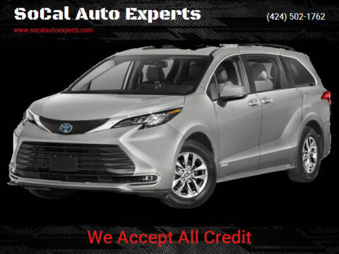 2022 Toyota Sienna for sale at SoCal Auto Experts in Culver City CA