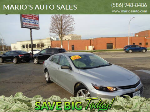 2018 Chevrolet Malibu for sale at MARIO'S AUTO SALES in Mount Clemens MI