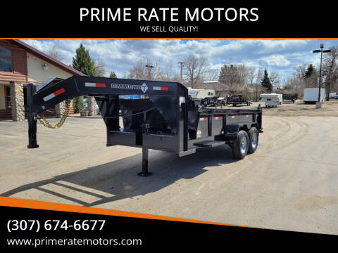 2024 Diamond-T 14FT DUMP TRAILER for sale at PRIME RATE MOTORS - Trailers in Sheridan WY