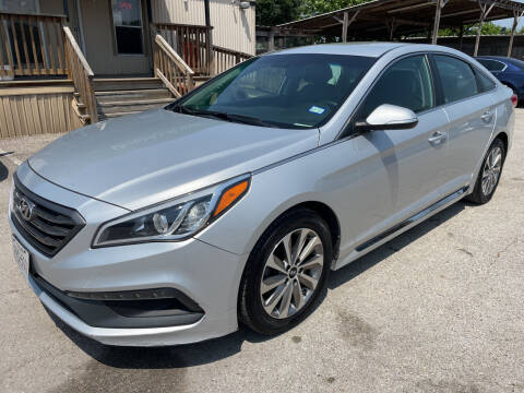 2015 Hyundai Sonata for sale at OASIS PARK & SELL in Spring TX