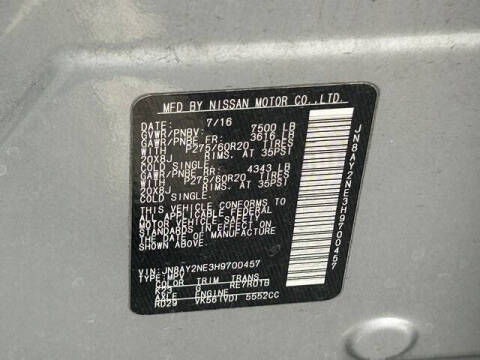 2017 Nissan Armada Platinum