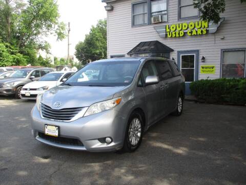 2013 Toyota Sienna for sale at Loudoun Used Cars in Leesburg VA