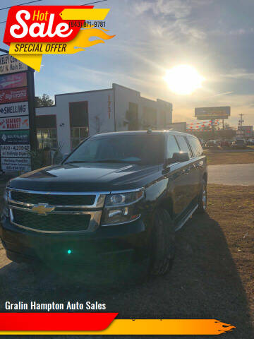 2016 Chevrolet Suburban for sale at Gralin Hampton Auto Sales in Summerville SC