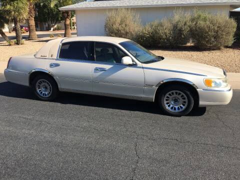 2000 Lincoln Town Car for sale at FAMILY AUTO SALES in Sun City AZ